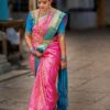 Banarasi Wedding Function Silk Pink Saree