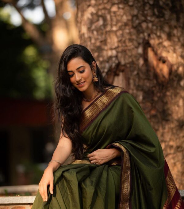 Green Saree