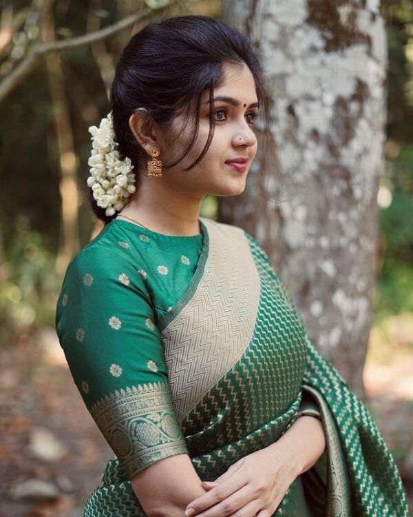 Green Saree