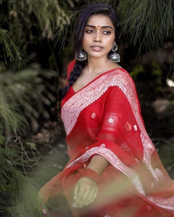 Red Saree