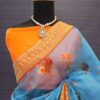 Sky Blue Saree