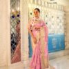 Fancy Wedding Party Pink Saree