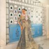 Grey Saree For Party Festival wear