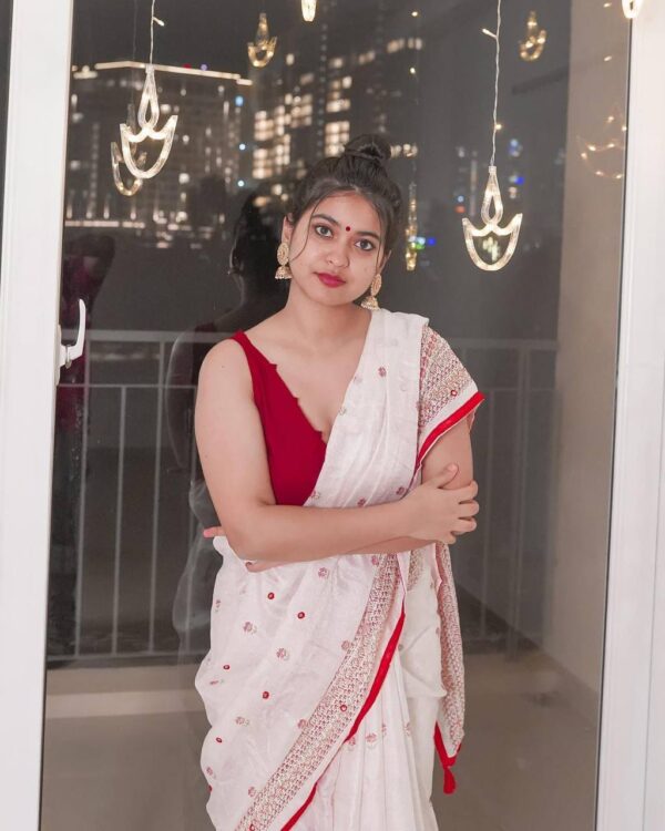 White Saree