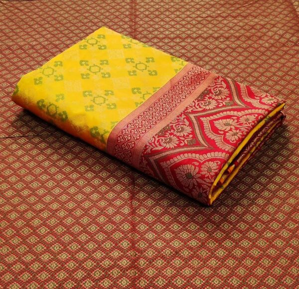 Wedding Haldi Function Yellow Saree