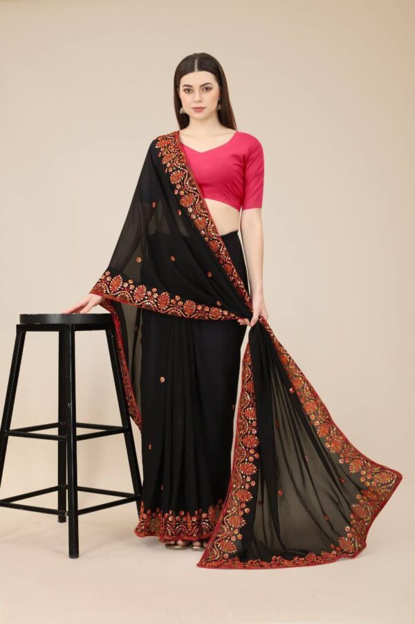 Black Saree