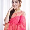 Traditional Wedding Banarasi Pink Saree