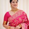 Traditional Wedding Silk Pink Saree