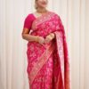 Traditional Wedding Silk Pink Saree