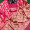 Traditional Wedding Silk Pink Saree