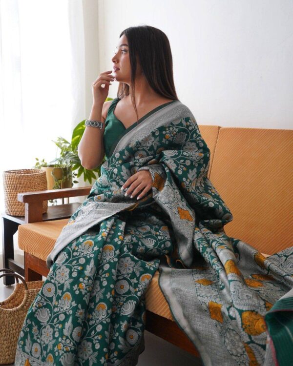 Green Saree