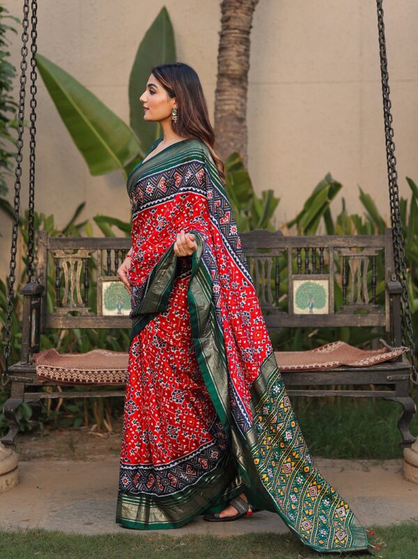 Red Saree