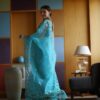 Sky Blue Saree