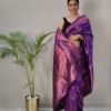 Wine Bollywood Saree