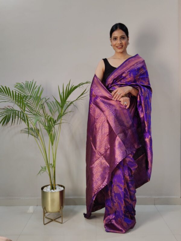 Wine Bollywood Saree