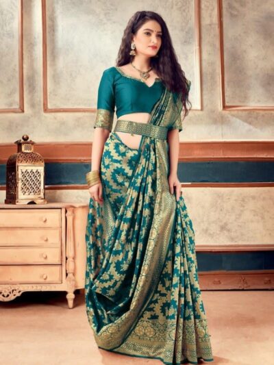 Green Saree