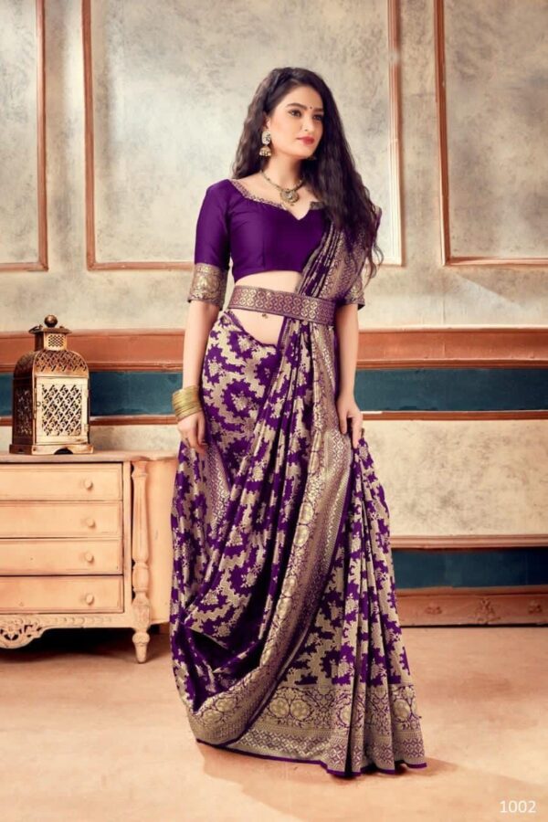 Wine Colur Online Saree