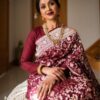 Maroon Online Saree