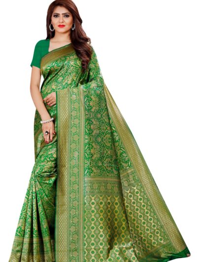 Green Saree