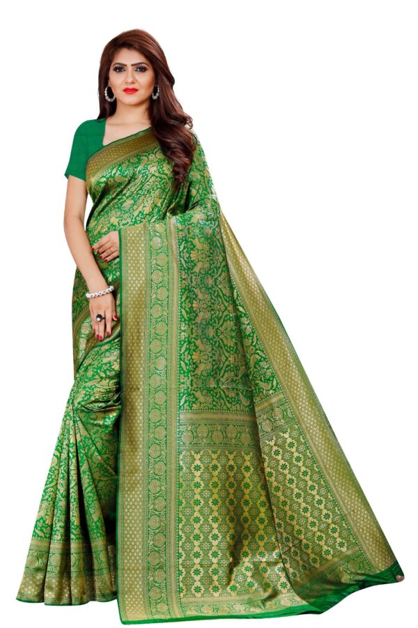 Green Saree