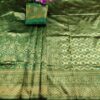 Green Indian Pakistani Saree