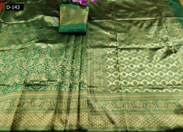 Green Indian Pakistani Saree