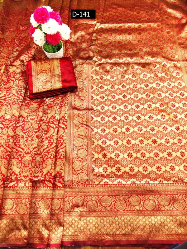 Red Fancy Saree