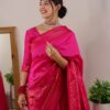 Pink Saree