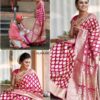 Red Golden Saree
