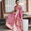 Women Wedding Online Red Saree