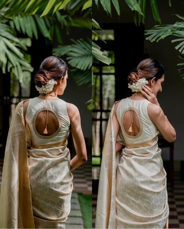 White Fancy Saree