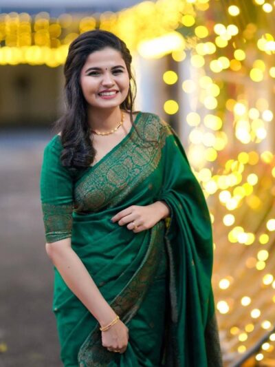 Green Saree Sari