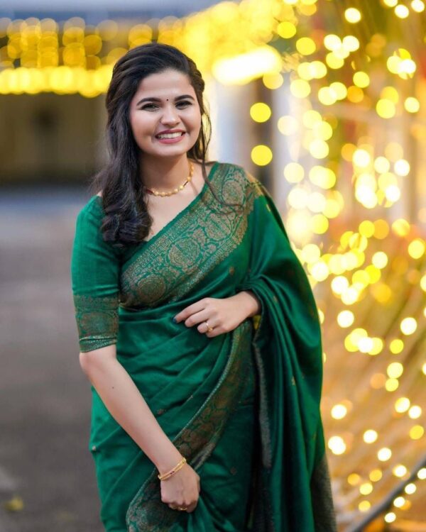 Green Saree Sari