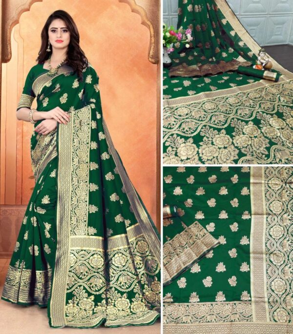 Green Saree