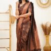 Brown Saree Blouse