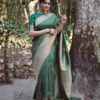 Green Saree