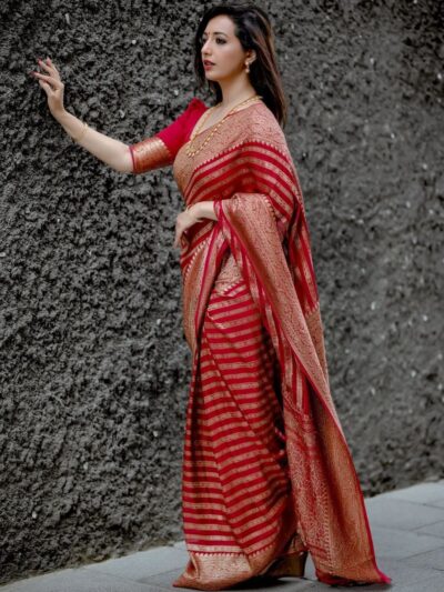 Red Saree