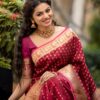 Royal Maroon Sari