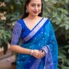 Blue Saree