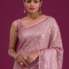 Pink Saree