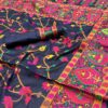 Wedding Silk Border Blue Saree