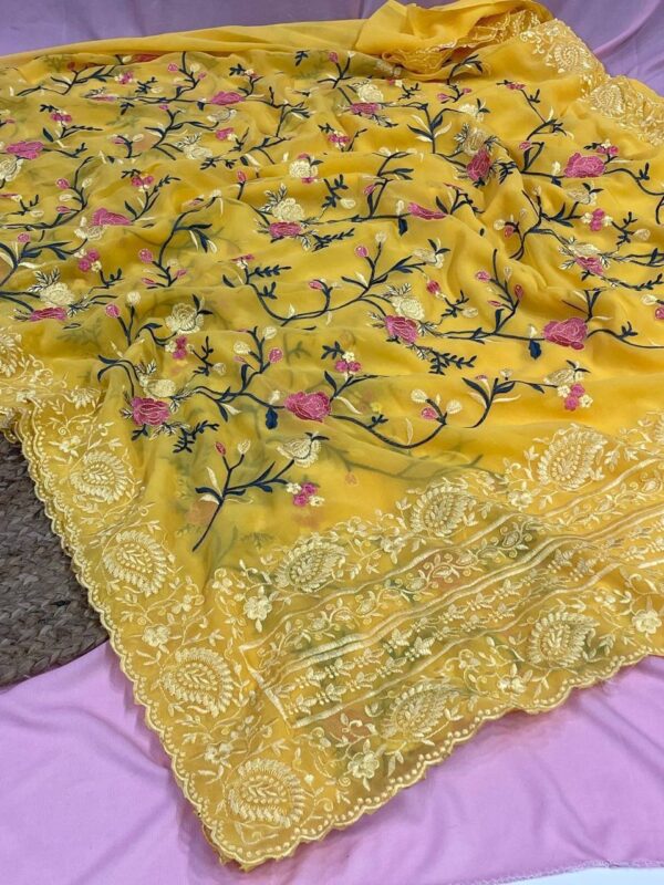 Yellow Saree