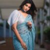 Sky Blue Saree