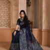 Traditional Weaving Banarasi Blue Saree