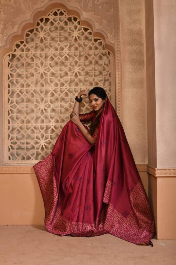 Pink Saree For Traditional Women Wear