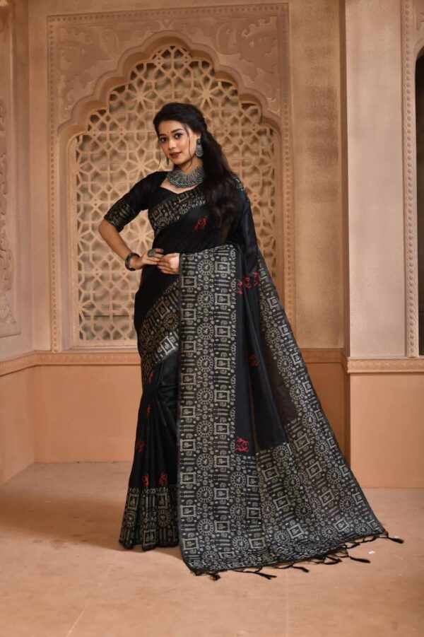 Black Saree For Wedding Function Wear