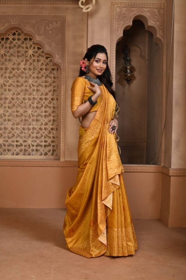 Yellow Saree