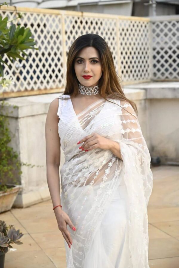 White Saree