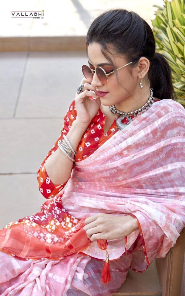 Pink Saree