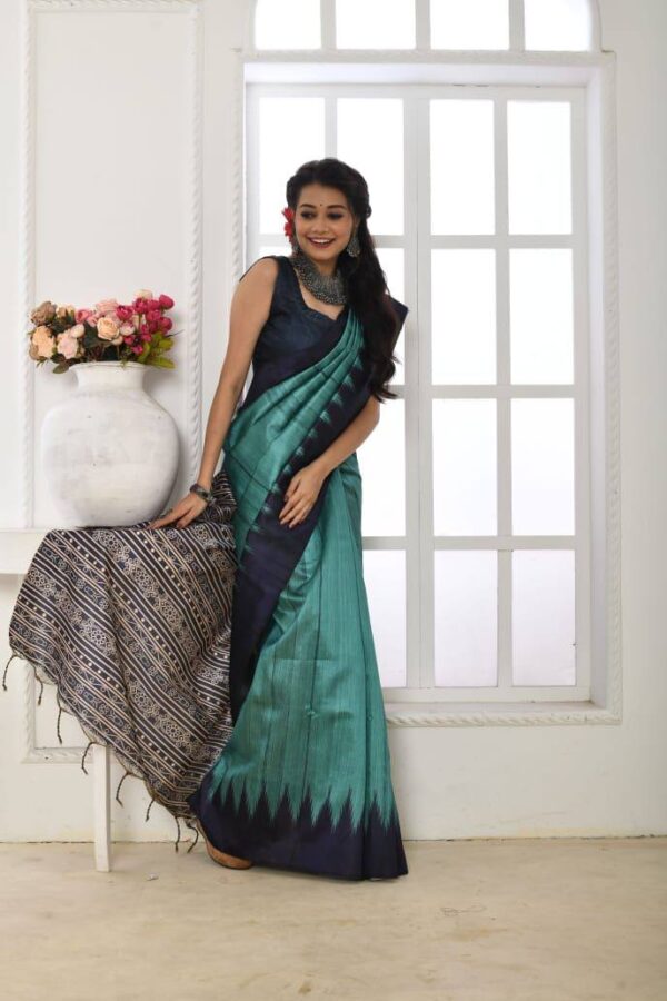 Sky Blue Saree